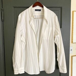 Everlane Uniform Cotton Button Down Shirt SZ XL NWOT